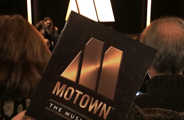 Motown musical ticket stub from Benedum Center in Pittsburgh